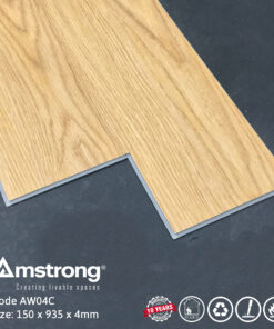 Sàn nhựa Amstrong AW04C có hèm khóa