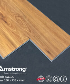 Sàn nhựa Amstrong AW10C hèm khóa tiện lợi nhanh chóng