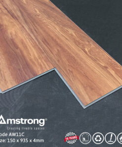 Sàn nhựa Amstrong AW11C hèm khóa thi công đơn giản nhanh chóng