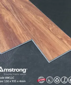 Sàn nhựa Amstrong AW11C hèm khóa thi công đơn giản nhanh chóng
