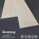 Sàn nhựa hèm khóa Amstrong AW39C màu trắng ghi hiện đại