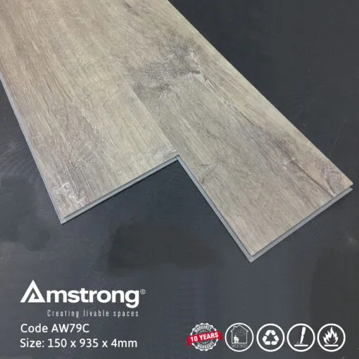 Sàn nhựa hèm khóa Amstrong AW79C