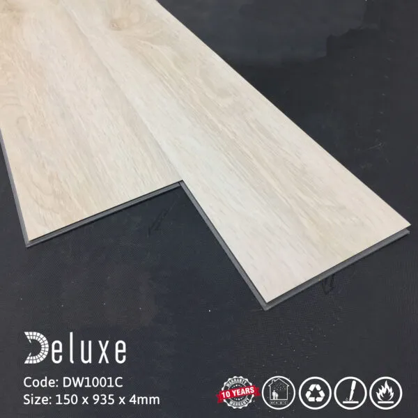 Sàn nhựa hèm khóa Deluxe Tile DW1001C