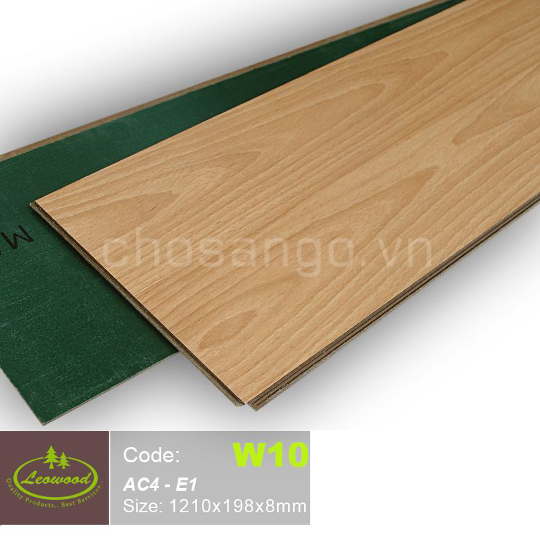 Sàn Gỗ Công Nghiệp Leowood W10 chịu nước