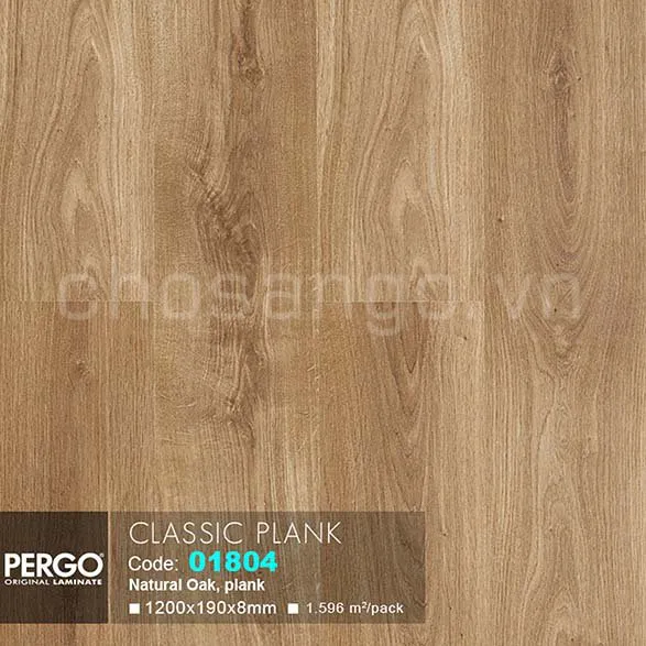 Sàn gỗ Bỉ Cao Cấp Pergo Classic 01804
