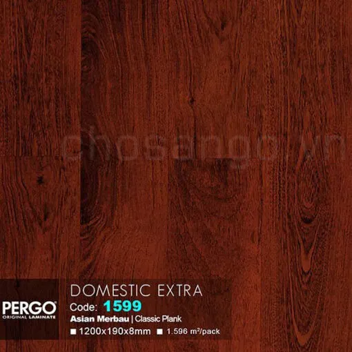 Sàn gỗ Bỉ Cao Cấp Pergo Domestic Extra 1599