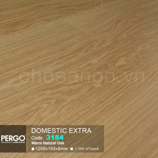 Sàn gỗ Pergo Domestic Extra 3184 Nhập khẩu từ Bỉ