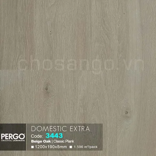 Sàn gỗ Cao cấp Pergo Domestic Extra 3443