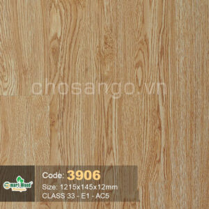 Sàn gỗ Chính hãng SmartWood 3906