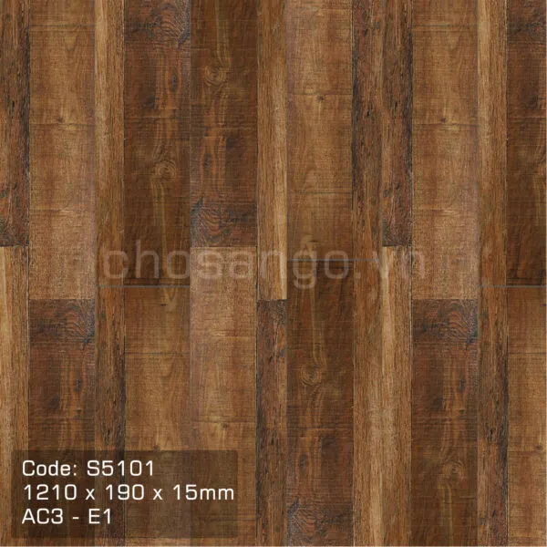 Sàn gỗ Kronospan S5101 dày 15mm chất lượng