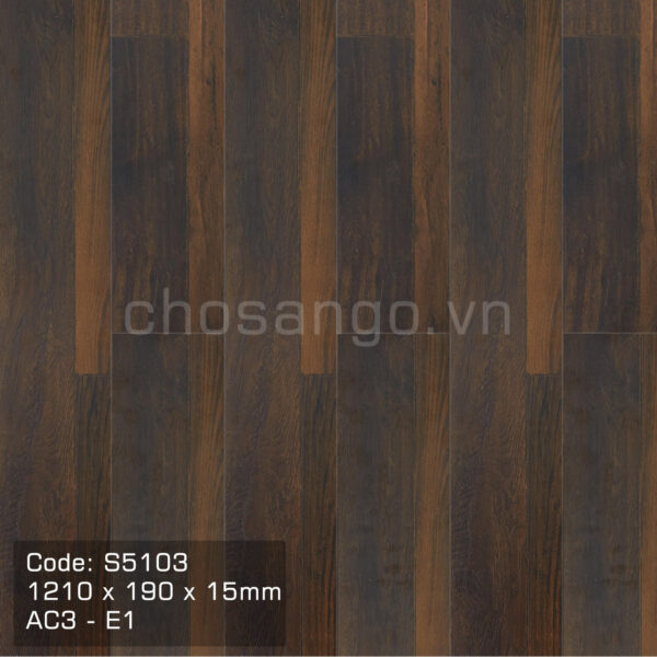 Sàn gỗ cao cấp Kronospan S5103 dày 15mm
