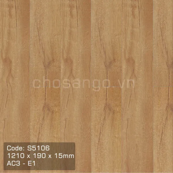 Sàn gỗ cao cấp Kronospan S5106 tinh tế
