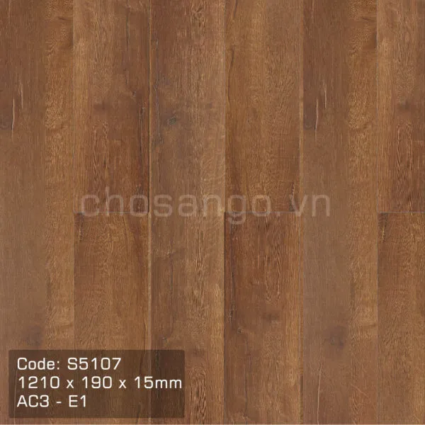 Sàn gỗ Kronospan S5107 chống chịu nước