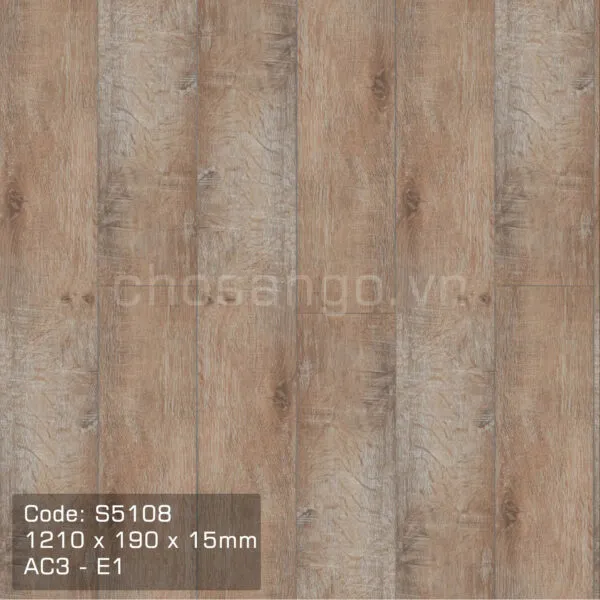 Sàn gỗ Kronospan S5108 chất lượng