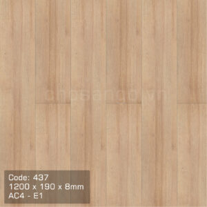 Sàn gỗ An Cường 437 dày 8mm giá rẻ