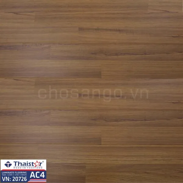 Sàn gỗ Thái Lan Thaistar VN20726 dày 8mm
