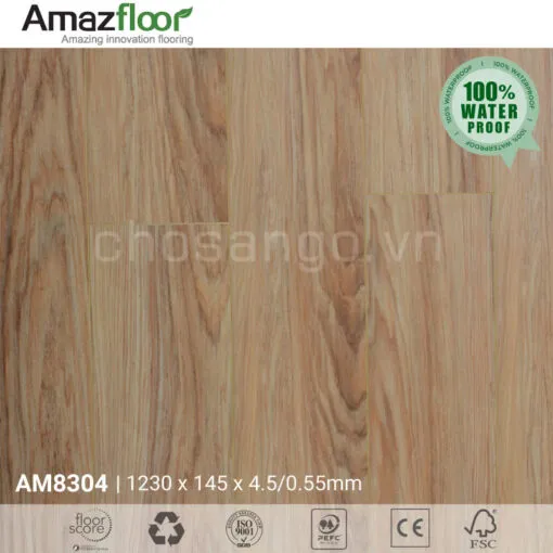 Sàn nhựa Amazfloor AM8304 SPC chống chịu nước