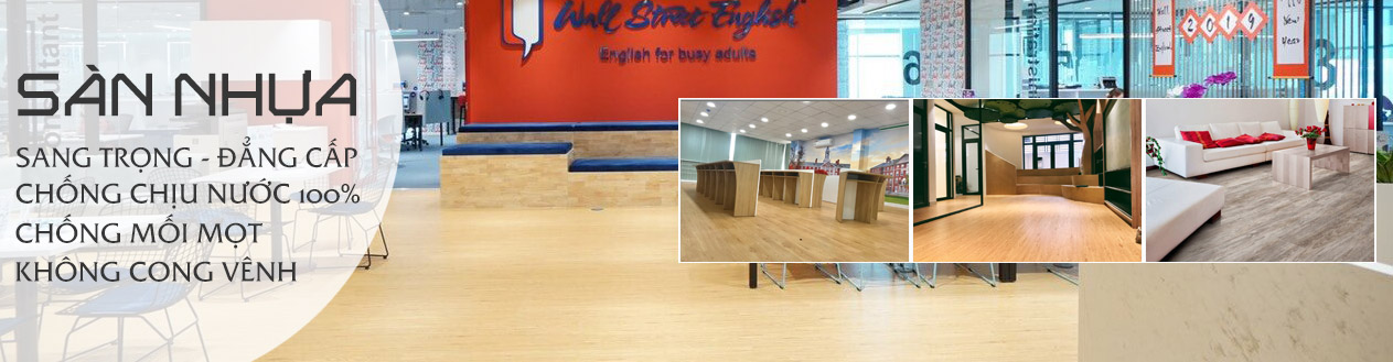 Sàn nhựa Vinyl giả gỗ cao cấp