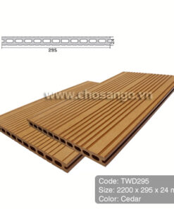 Sàn gỗ nhựa TecWood TWD295 màu Cedar