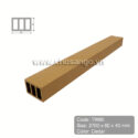 Thanh lam gỗ nhựa Tecwood TW60 màu Cedar