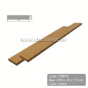 Thanh lam gỗ nhựa Tecwood TWS70 màu Cedar