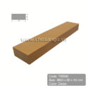 Thanh lam gỗ nhựa Tecwood TWS90 màu Cedar