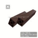 Trụ cột gỗ nhựa Tecwood TWE120 màu Coffee