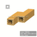 Trụ cột gỗ nhựa Tecwood TWE200 màu Cedar