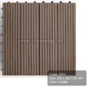 Vỉ gỗ nhựa AWood DT01 màu Coffee