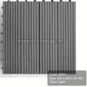 Vỉ gỗ nhựa AWood DT01 màu Dark