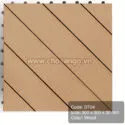 Vỉ gỗ nhựa AWood DT04 màu Wood