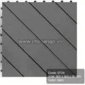 Vỉ gỗ nhựa AWood DT04 màu Dark