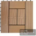 Vỉ gỗ nhựa AWood DT06 màu Wood