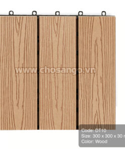 Vỉ gỗ nhựa AWood DT10 màu Wood