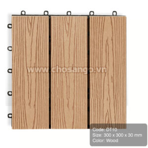 Vỉ gỗ nhựa AWood DT10 màu Wood