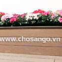 Chậu hoa gỗ nhựa ngoài trời Tecwood