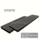 Sàn gỗ nhựa ngoài trời Tecwood TW140 màu Black