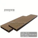 Sàn gỗ nhựa ngoài trời Tecwood TW140 màu Coffee