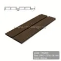 Tấm ốp gỗ nhựa Tecwood TWZ203 màu Walnut