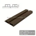 Tấm ốp gỗ nhựa Tecwood TWZ192 màu Walnut