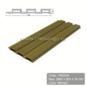 Tấm ốp gỗ nhựa Tecwood TWZ204 màu Merban