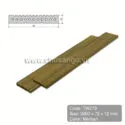 Tấm ốp gỗ nhựa Tecwood TWZ72 màu Merban