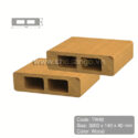 Thanh lam gỗ nhựa Tecwood TW40 màu Wood
