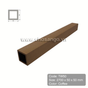 Thanh lam gỗ nhựa Tecwood TW50 màu Coffee