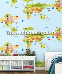 Giấy dán tường Dreamworld a5055 hình phối