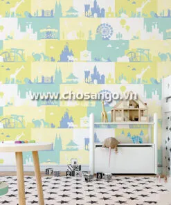 Giấy dán tường cho trẻ em Dream World A5097