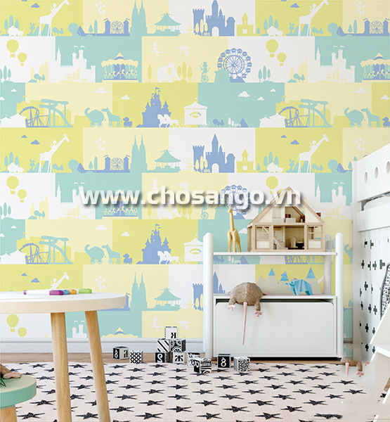 Giấy dán tường cho trẻ em Dream World A5097