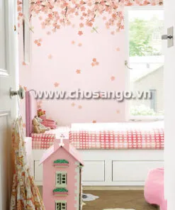 Giấy dán tường Dream World A5151 kết hợp A5026-1