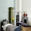 Hình thực tế Giấy dán tường Hàn Quốc Lohas 87344-1 kết hợp với 87362-1