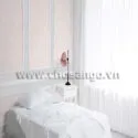 Hình thực tế Giấy dán tường Hàn Quốc Lohas 87346-1 phối với 87347-1